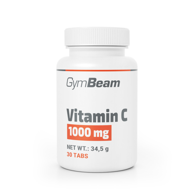 GymBeam Vitamín C 1000 mg, 30 tab.