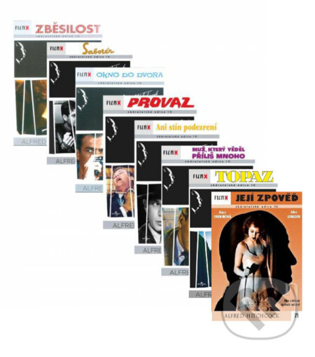 Alfred Hitchcock (Sada 8 DVD) - Alfred Hitchcock - film z kategorie Akční seriály