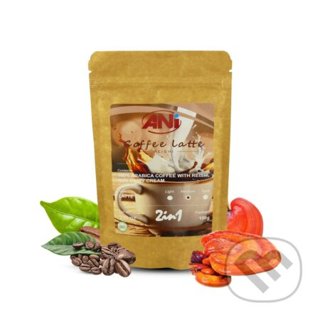 Reishi Latte 2v1 instantná káva 100g