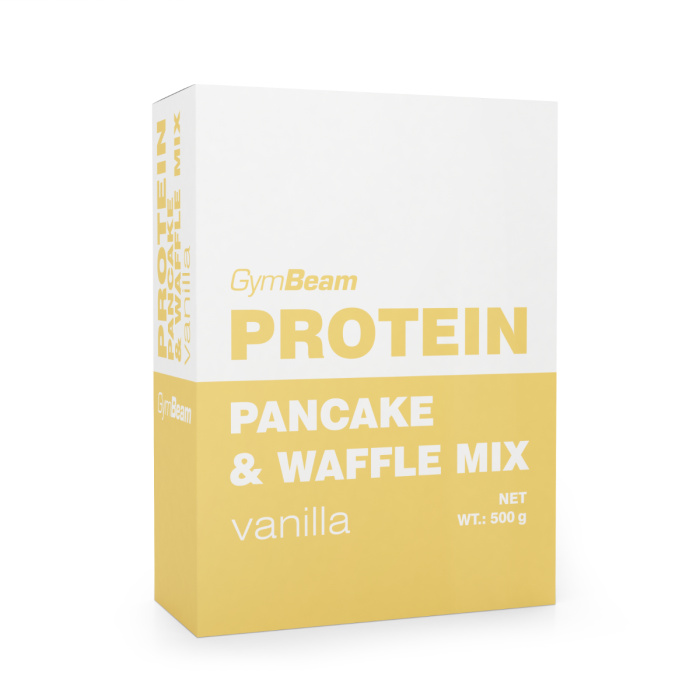 GYMBEAM Proteinové palačinky pancake & waffle mix vanilka 500 g