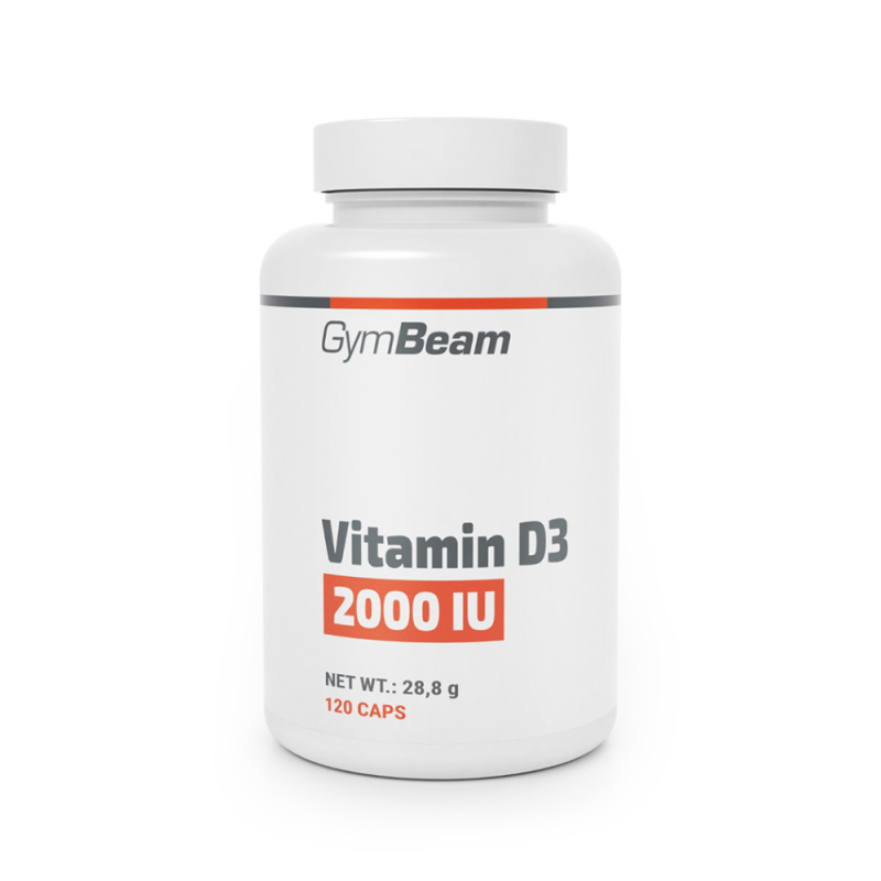 GYMBEAM Vitamín D3 2000 IU 240 kapslí