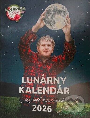 Nástenný Lunárny kalendár 2026 pre pole a záhradu od Pavla