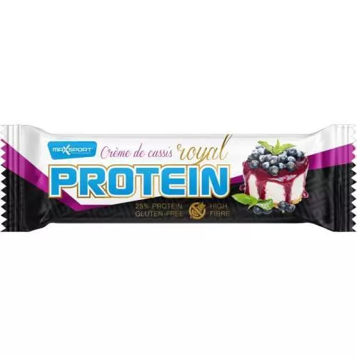 Proteinová tyčinka Max Sport - Créme de Cassis, 60g