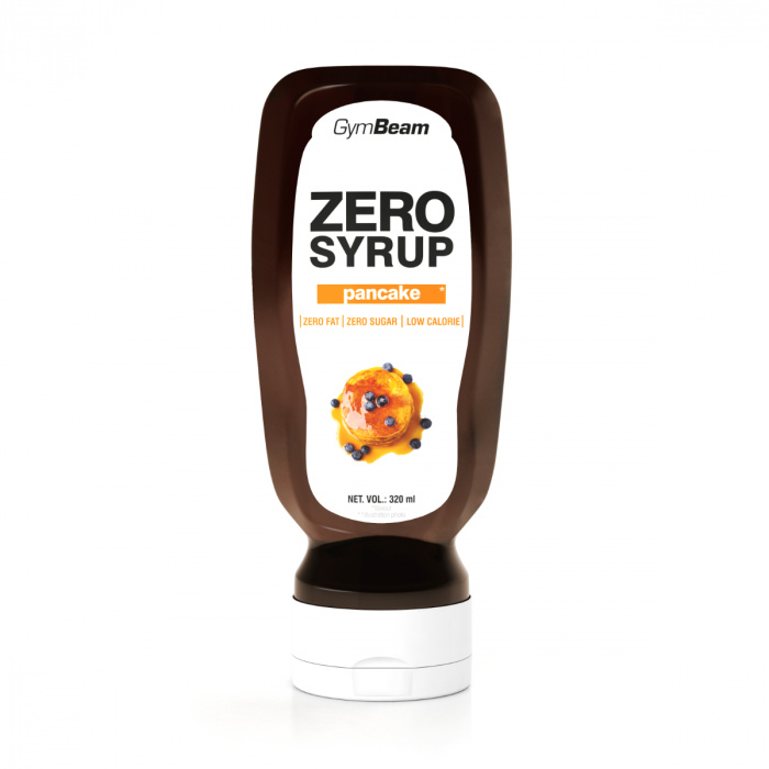 GymBeam Zero Syrup 320 ml - pancake (palačinky)