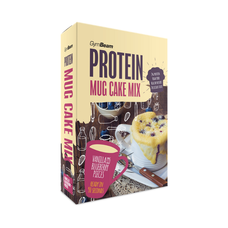 Proteinový Mug Cake Mix 500 g - GymBeam