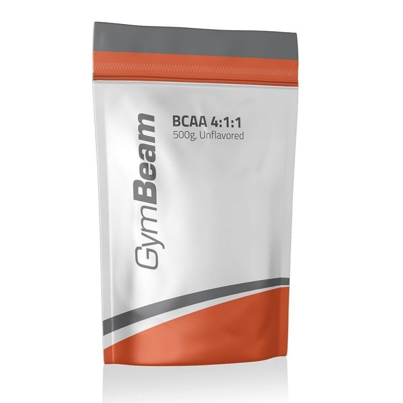 GymBeam BCAA 4:1:1 500 g - jahoda/limetka