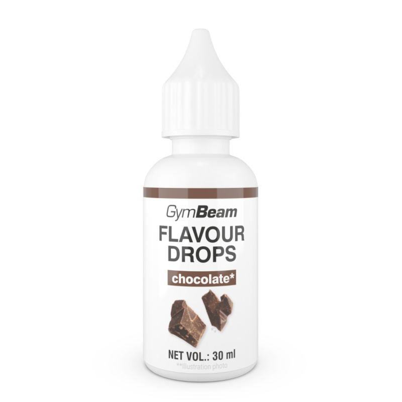 GymBeam Flavor Drops, 30 ml Příchuť: Čokoláda