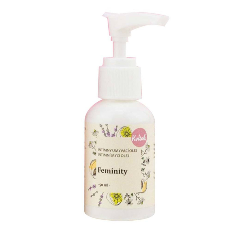 Kvitok Intimní mycí emulze Feminity, 50 ml