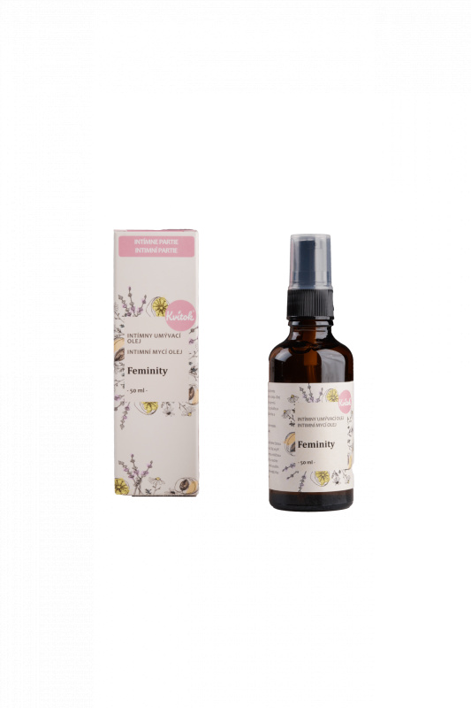 Kvitok Intimní mycí emulze Feminity, 50 ml