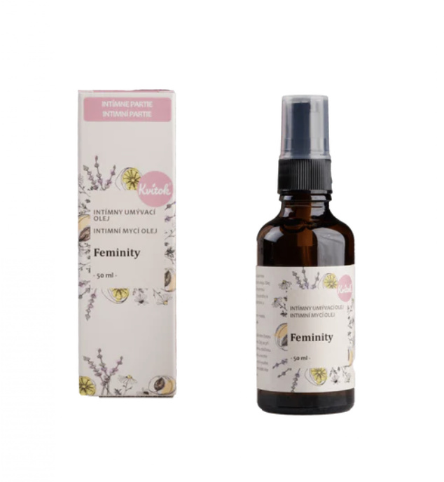 Kvitok Intimní mycí emulze Feminity, 50 ml