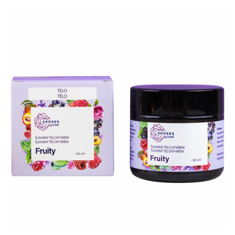 Kvitok Šlehaný tělový krém Fruity, 60 ml