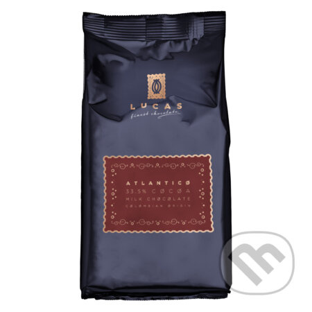 Mliečna čokoláda LUCAS Atlantico 2000 g (33,5% kakao)