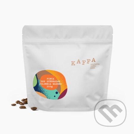 KAFFA COLOMBIA FINCA DOS QUEBRADAS WASHED (zrnková)