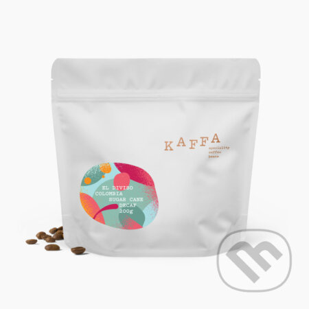 KAFFA COLOMBIA EL DIVISO DECAF (zrnková) (200 g)