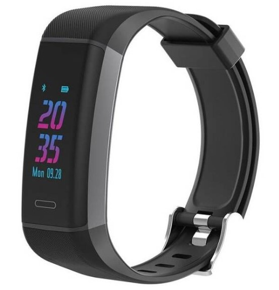 Fitness náramek Carneo G-Fit+ / 0,96" (2,4 cm) / IP67 / 240 hod. / OLED displej / černá Varianta: ivi1