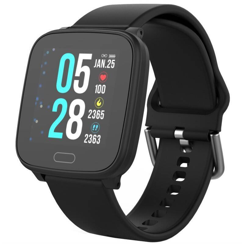 Fitness náramek Carneo SlimFit+ / 160 mAh / 1,3" (3,3 cm) LCD displej / 240 × 240 px / Bluetooth 4.0 / černá Varianta: ivi1