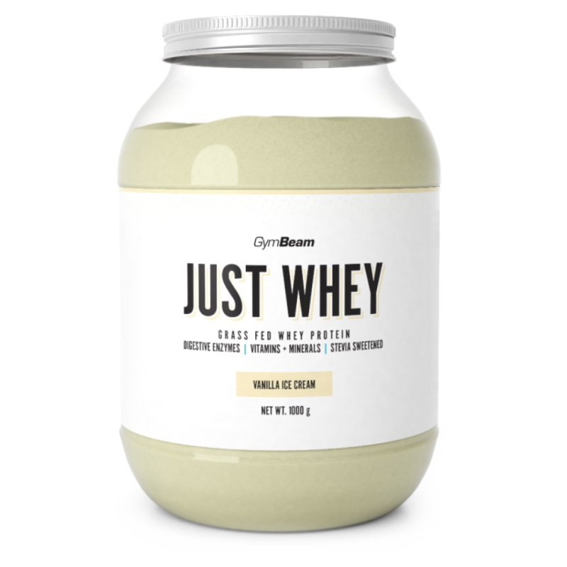 GymBeam Protein Just Whey 1000 g - vanilková zmzlina