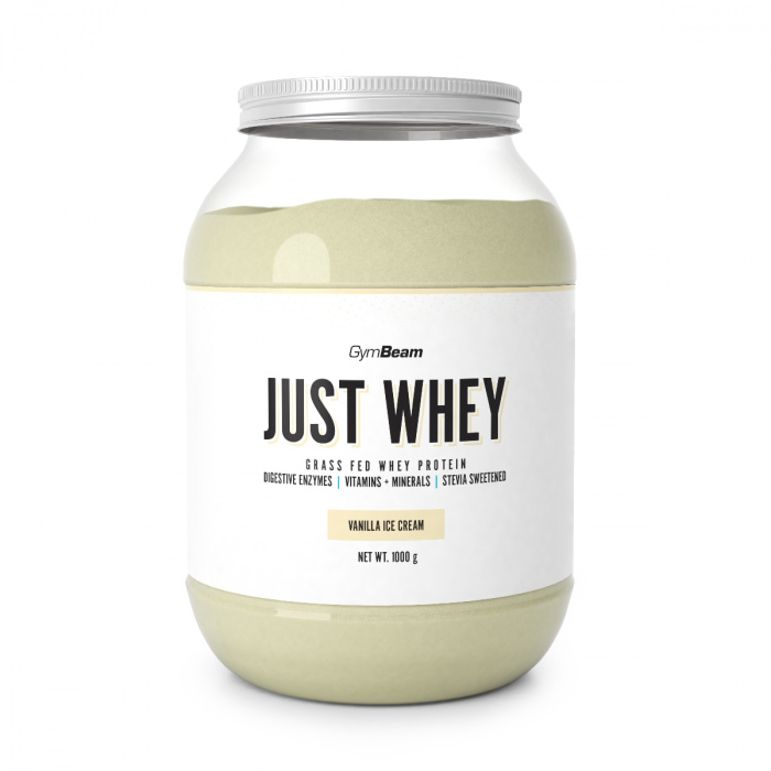 GymBeam Protein Just Whey 1000 g - vanilková zmzlina