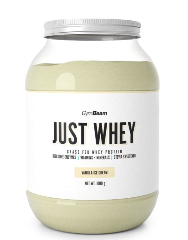 GymBeam Protein Just Whey 1000 g - vanilková zmzlina