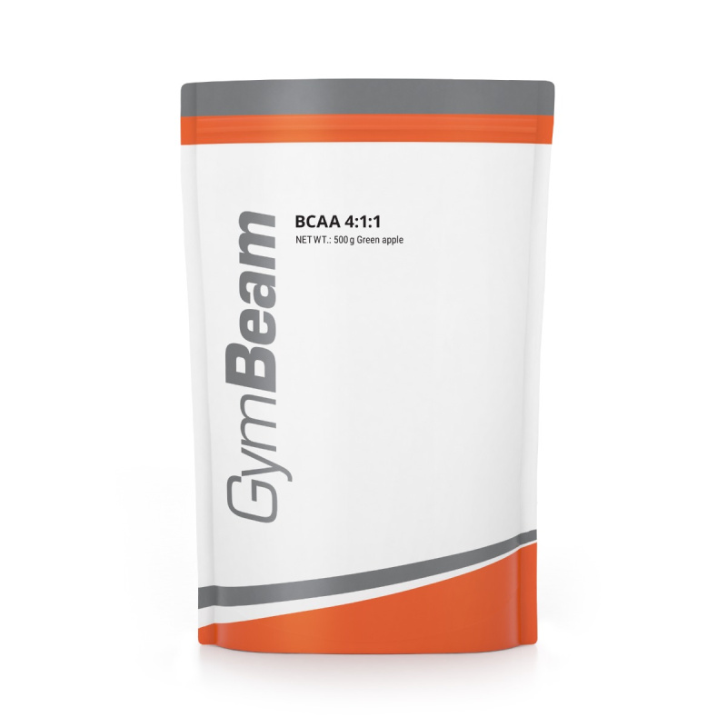 GymBeam BCAA 4:1:1 500 g - zelené jablko
