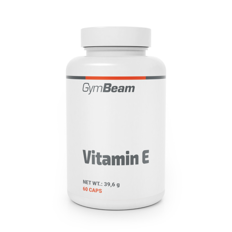 GymBeam Vitamín E (tokoferol), 60 kaps. Příchuť: bez příchuti
