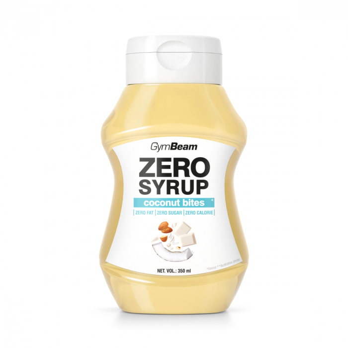 GymBeam Zero Syrup 350 ml - coconut bites