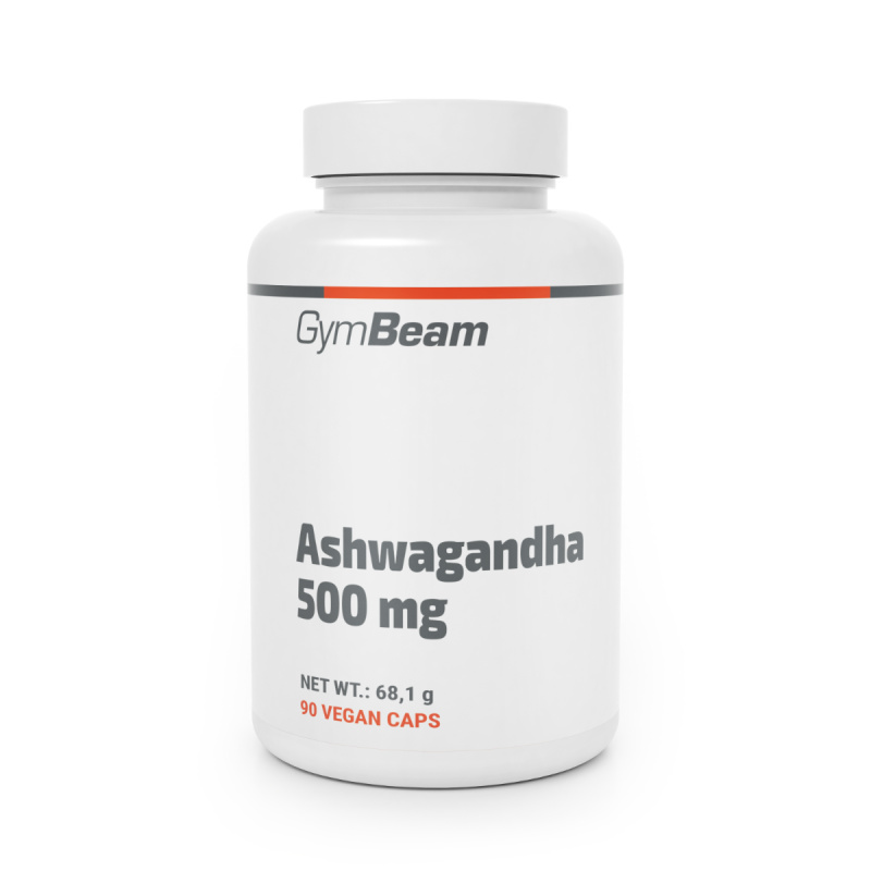 GymBeam Ashwagandha 500 mg - 90 kapslí