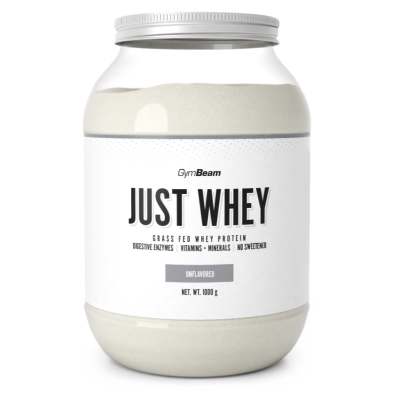 GymBeam Protein Just Whey 1000 g - bez příchuti