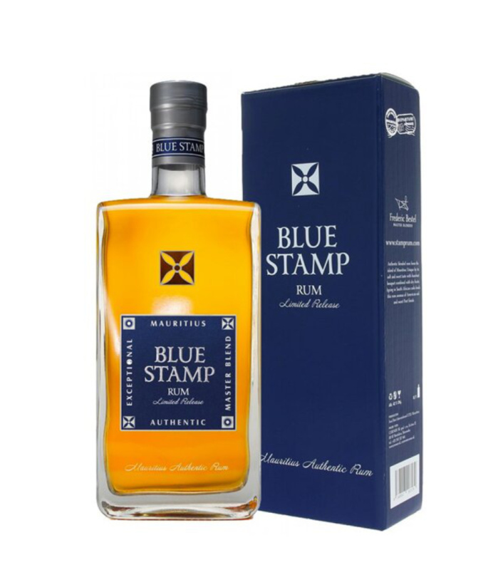 Blue Stamp Mauritius Authentic Rum 42% 0,7l (karton)