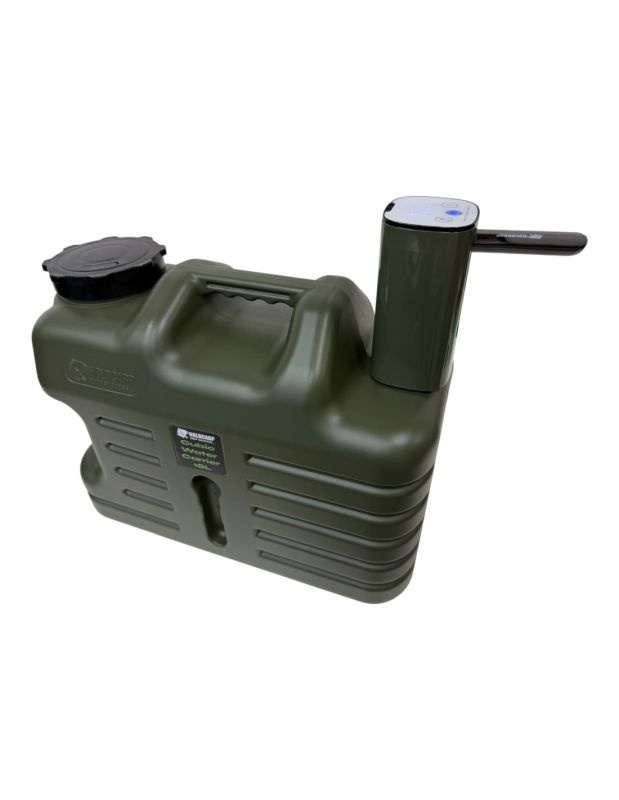 Holdcarp set automatická pumpa digital rechargeable tap + kanystr cubic water carrier 18 l
