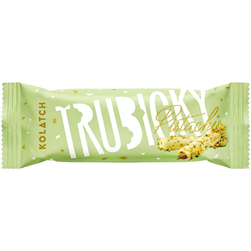 Kolatch trubičky - pistácie kusy 1 ks