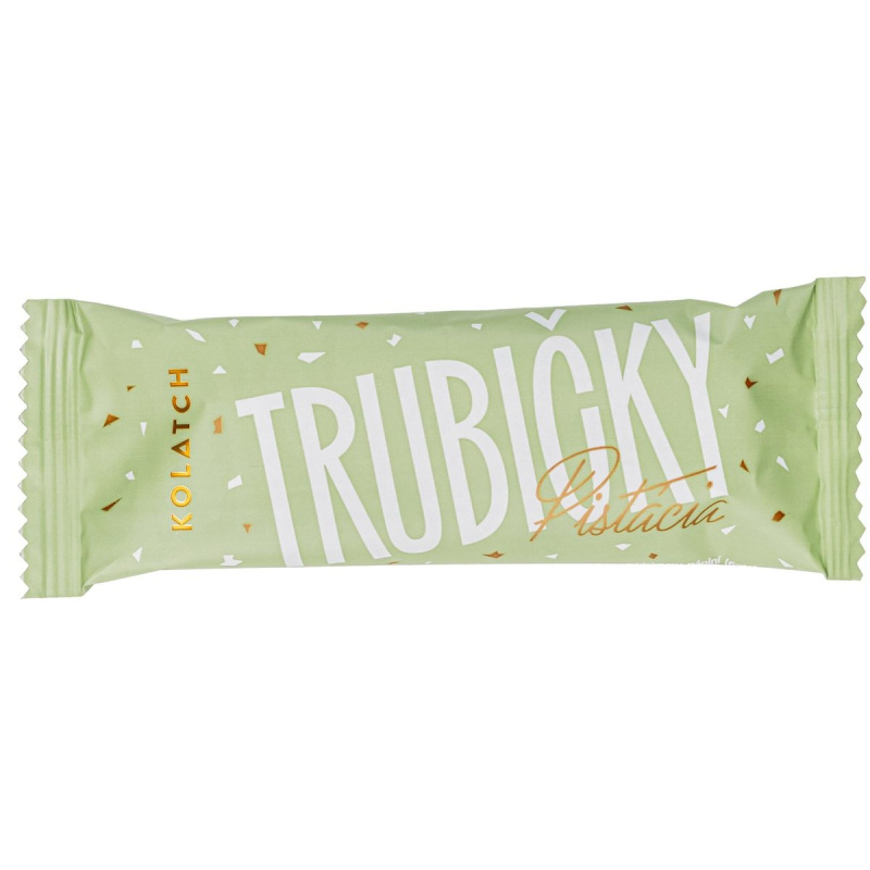 Kolatch trubičky - pistácie kusy 20 ks