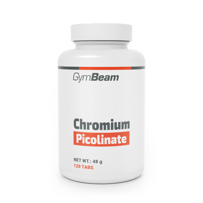 GymBeam Chrom pikolinát, 120 tab.