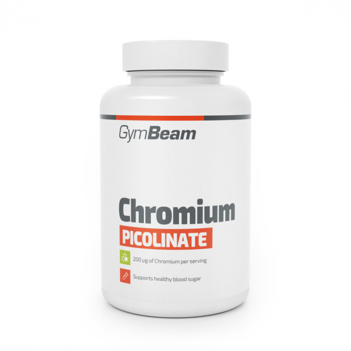 GymBeam Chrom pikolinát, 120 tab.