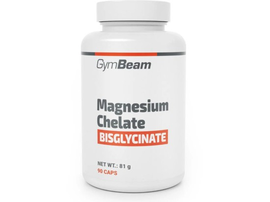 GymBeam Hořčík chelát (bisglycinát) 90 kapslí