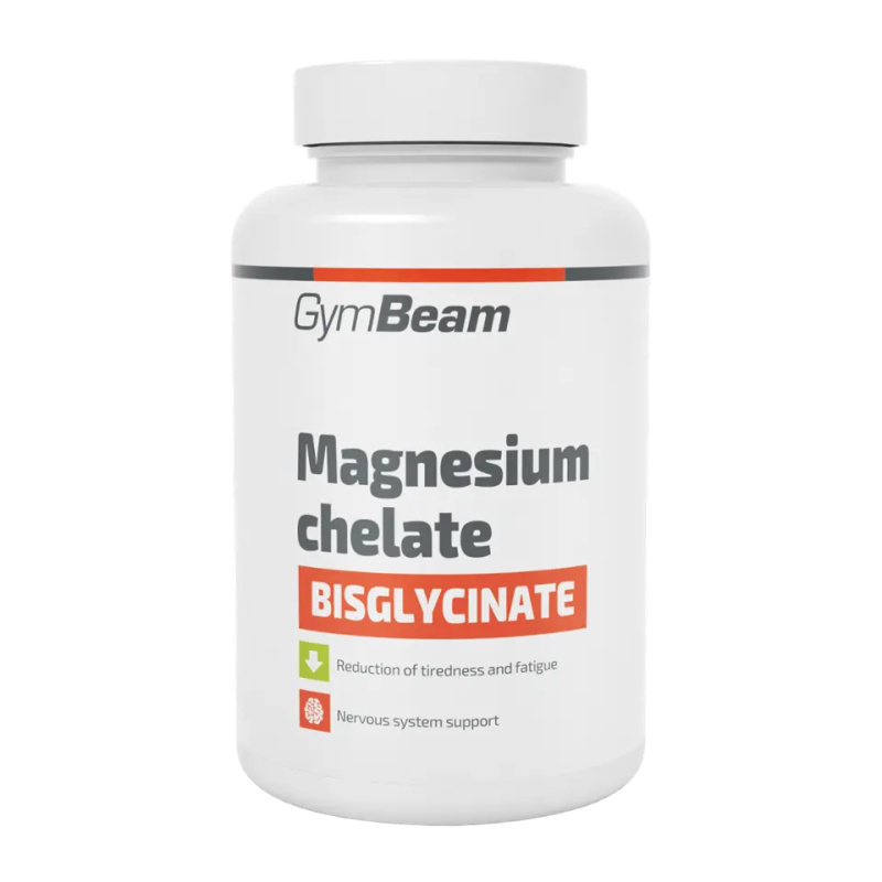 GymBeam Hořčík chelát (bisglycinát) 90 kapslí