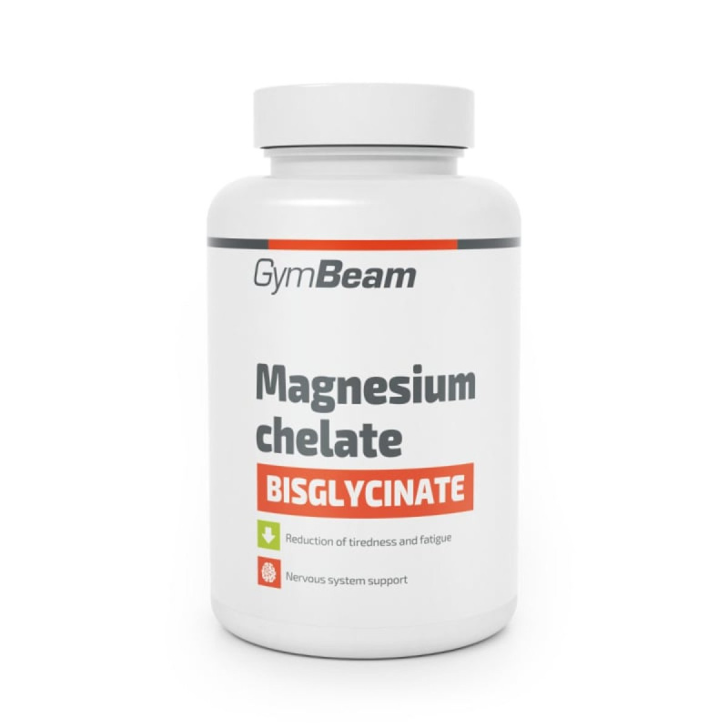 GymBeam Hořčík chelát (bisglycinát) 90 kapslí