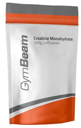 GymBeam 100% Kreatin monohydrát 500 g - zelené jablko