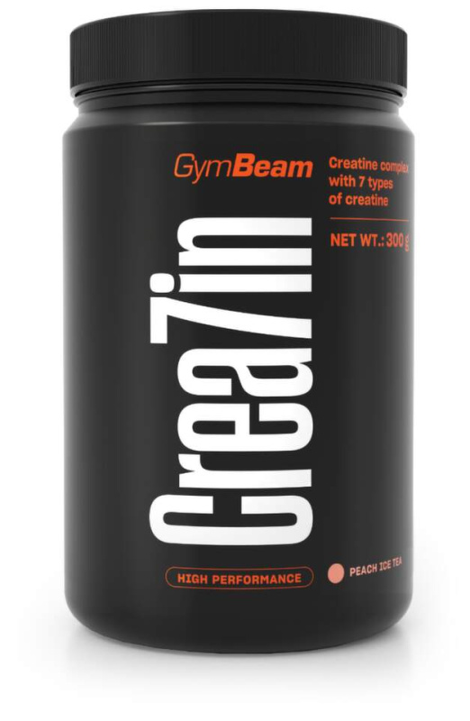 GymBeam Kreatin Crea7in 300 g - broskev/ledový čaj