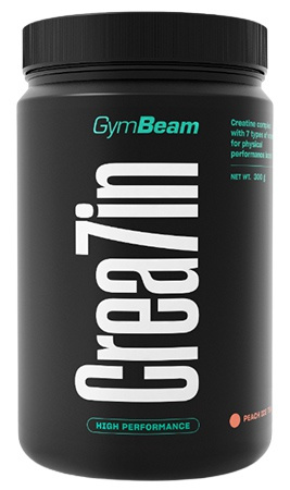 GymBeam Kreatin Crea7in 300 g - broskev/ledový čaj