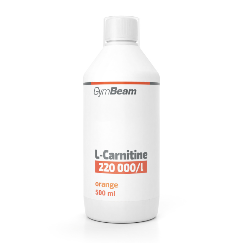 GymBeam L-Karnitin, 500 ml Příchuť: pomeranč