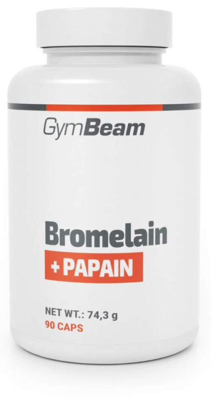 GymBeam Bromelain+Papain cps.90