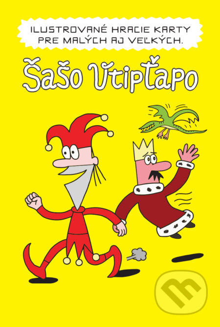 Šašo Vtipťapo - ilustrované hracie karty - Andrej Kolenčík, Tomáš Grečko - hra z kategorie Karty, pexeso