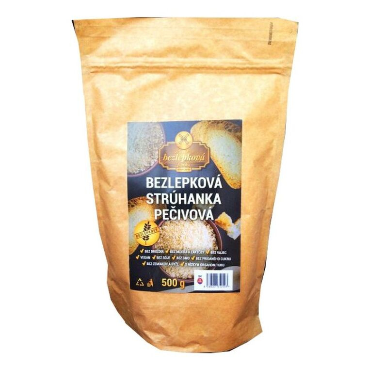 NAJTELO Bezlepková pečivová strouhanka 500 g
