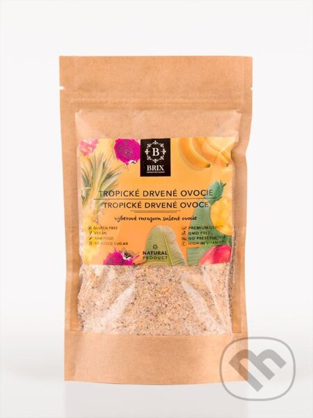 Tropické drvené ovocie – mix 8 druhov (130 g)