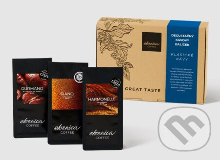 Degustačný balíček - Klasické kávy (3x70g)