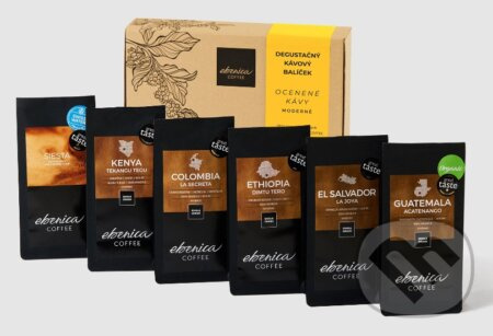 Degustačný balíček - Ocenené kávy: Moderné (6x70g)