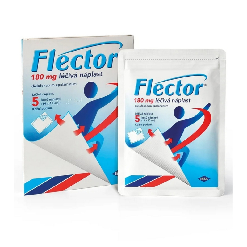 FLECTOR 180MG Léčivá náplast 5