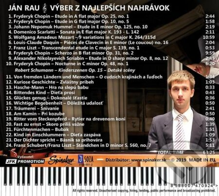 Ján Rau: Výber z najlepších nahrávok - Ján Rau