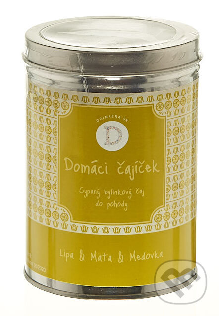 Domáci čajíček: Lipa & Mäta & Medovka (Sypaný bylinkový čaj do pohody)